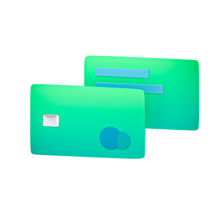 Credit Card  3D Illustration