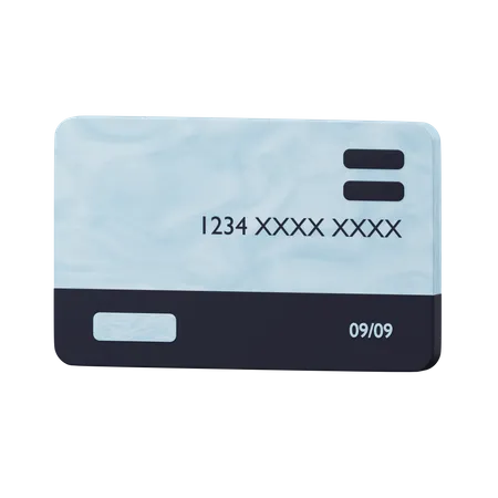 Credit Card  3D Illustration