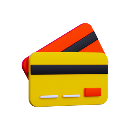 Credit Card  3D Illustration