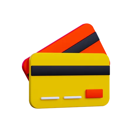 Credit Card  3D Illustration