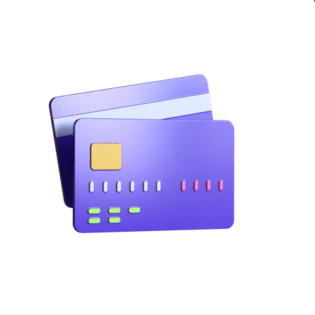 Credit Card  3D Illustration