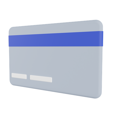 Credit Card  3D Illustration