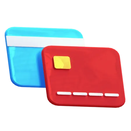 Credit Card  3D Illustration