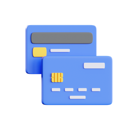 Credit Card 3D Illustration
