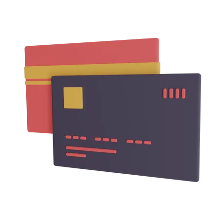 Credit Card Illustration 3D Icon
