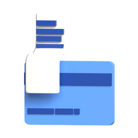 3 D Credit Card Icon For E Commerce Design 3D Icon
