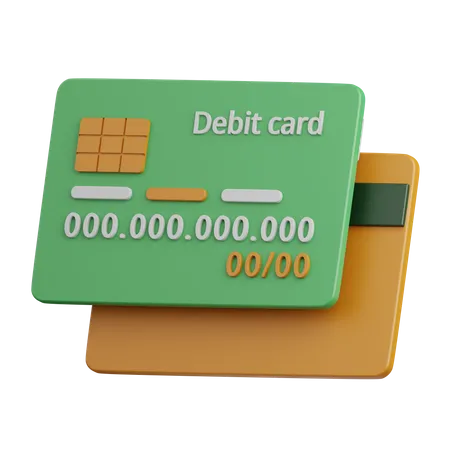 3 D Rendering Credit Card Isolated Useful For Banking Money Currency Finance And Business Design 3D Icon