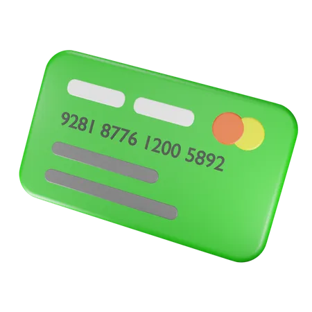 3 D Icon Credit Card 3D Icon