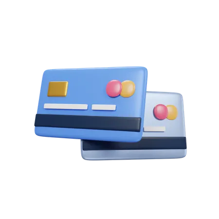 Credit Card Icon About Finance Minimal Style 3 D Rendering 3D Icon