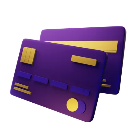 Credit card  3D Icon