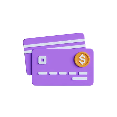 Credit Card  3D Icon