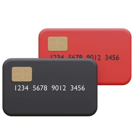 Credit Card Black Friday 3 D Illustration 3D Icon