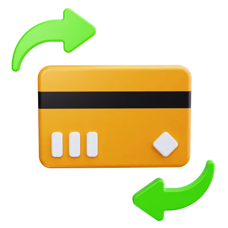 Credit Card Cashback  3D Icon