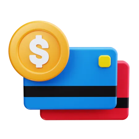 Credit Card Charge  3D Icon