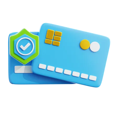 Credit Card Insurance  3D Icon