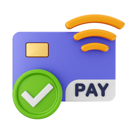 Credit Card Payment  3D Icon