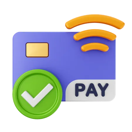 Credit Card Payment  3D Icon