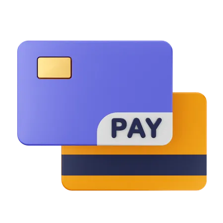 Credit Card Payment  3D Icon