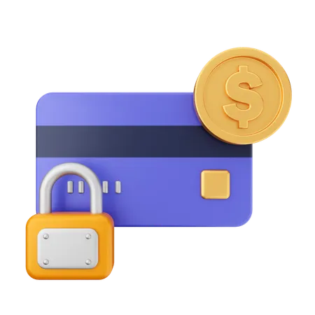 Credit Card Payment  3D Icon