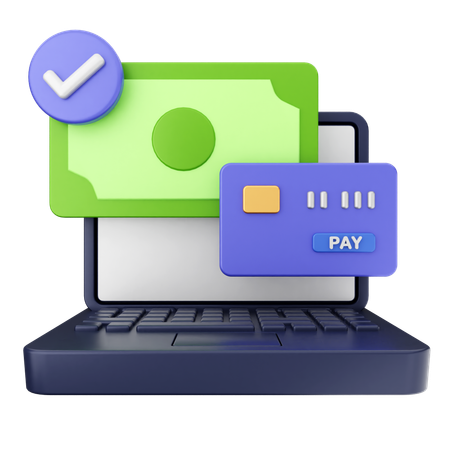 Credit Card Payment  3D Icon