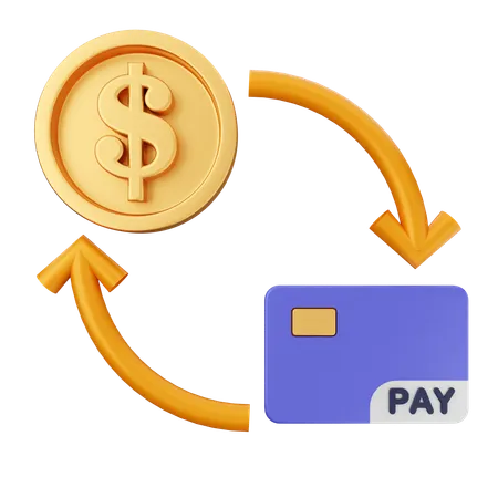 Credit Card Payment  3D Icon