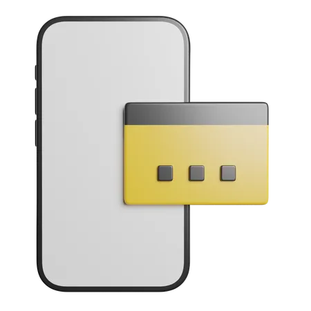 Credit Card Payment  3D Icon