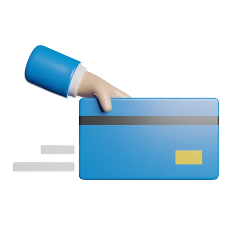 Credit Card Payment  3D Icon