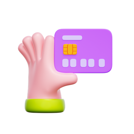 Credit Card Payment  3D Icon