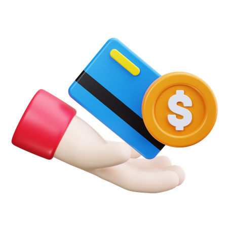 Credit Card Payment  3D Icon