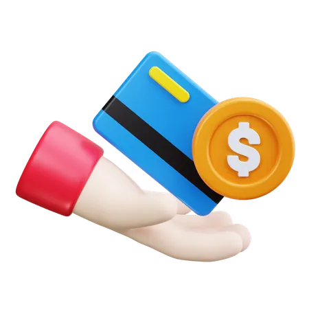 Credit Card Payment  3D Icon