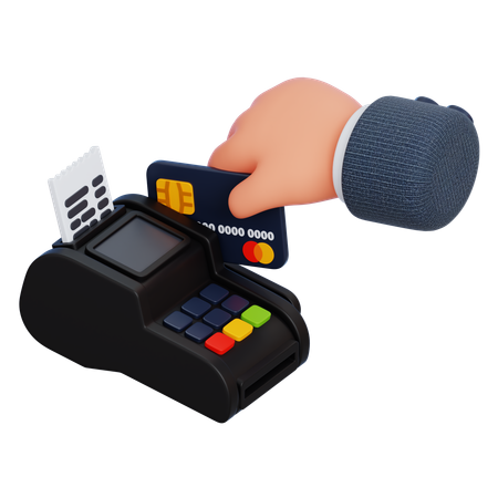 Credit Card Payment  3D Icon