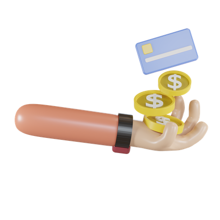 Credit Card Payment  3D Icon