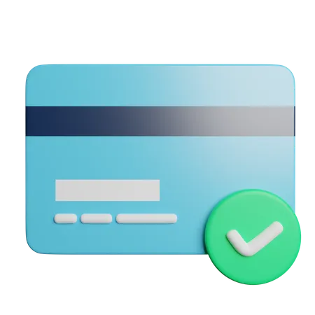 Credit Card Payment  3D Icon