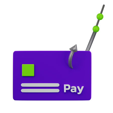 Credit Card Phishing  3D Icon