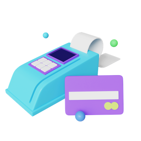 Credit Card Purchase  3D Icon