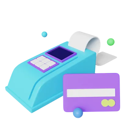 Credit Card Purchase  3D Icon
