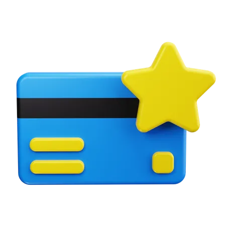 Credit Card Rewards  3D Icon