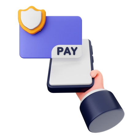 Credit Card Secure  3D Icon