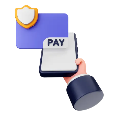 Credit Card Secure  3D Icon