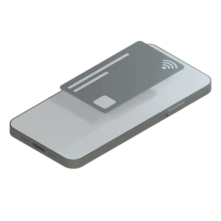 Credit Card Silver  3D Icon