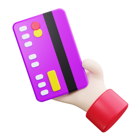 Credit Card Swipe  3D Icon