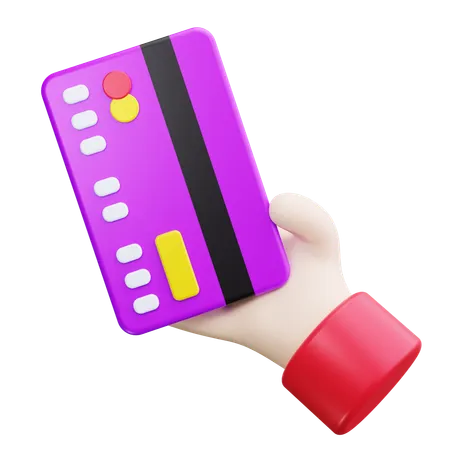 Credit Card Swipe  3D Icon