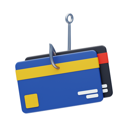 Credit Card Theft  3D Icon