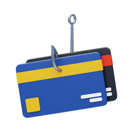 Credit Card Theft  3D Icon
