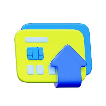 Credit Card Top-Up  3D Icon