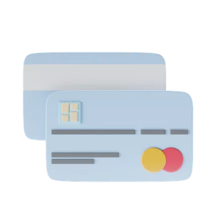 Credit Card For Shop 3 D Illustration 3D Icon