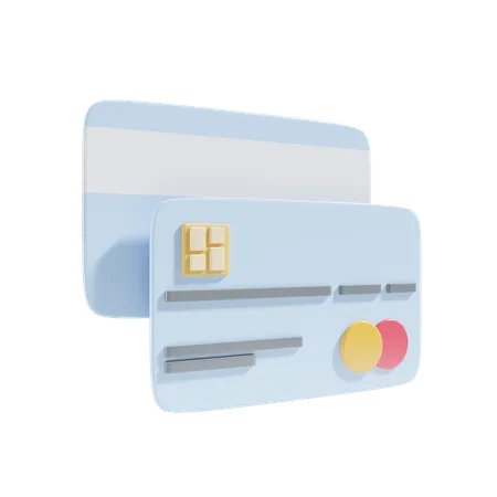 Credit Card For Shop 3 D Illustration 3D Icon