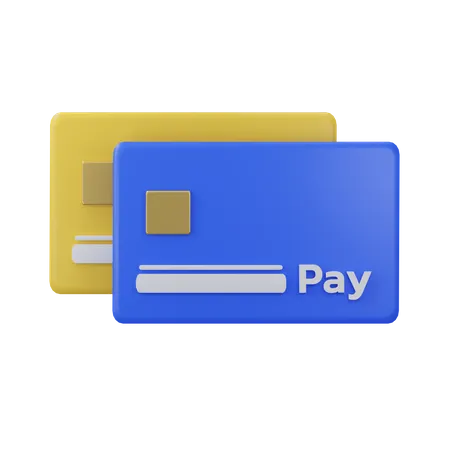 Credit Cards  3D Icon