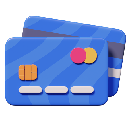 Credit Cards  3D Icon