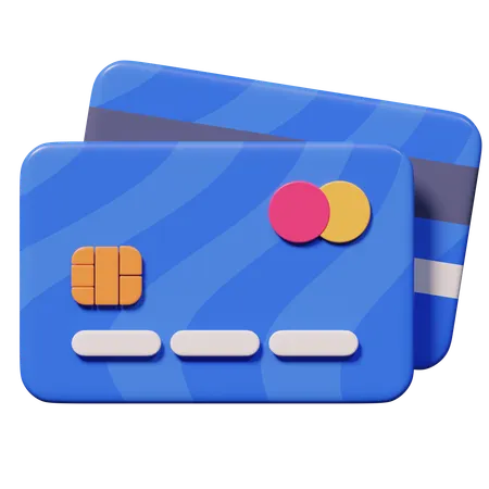 Credit Cards  3D Icon